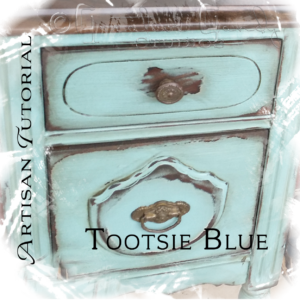 Beautiful Turquoise Blue Vanity