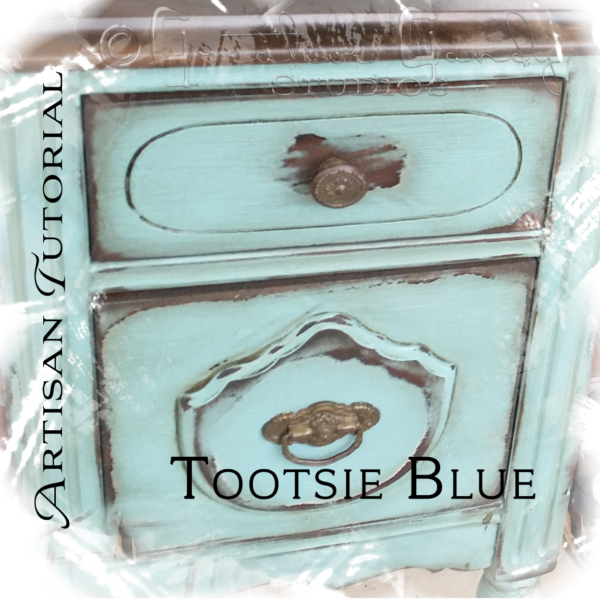 Beautiful Turquoise Blue Vanity